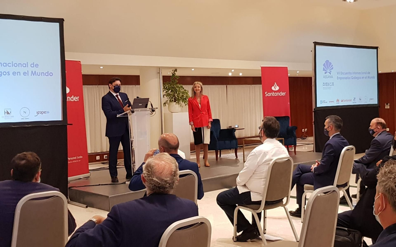 Antonio Rodríguez Miranda, durante su intervención