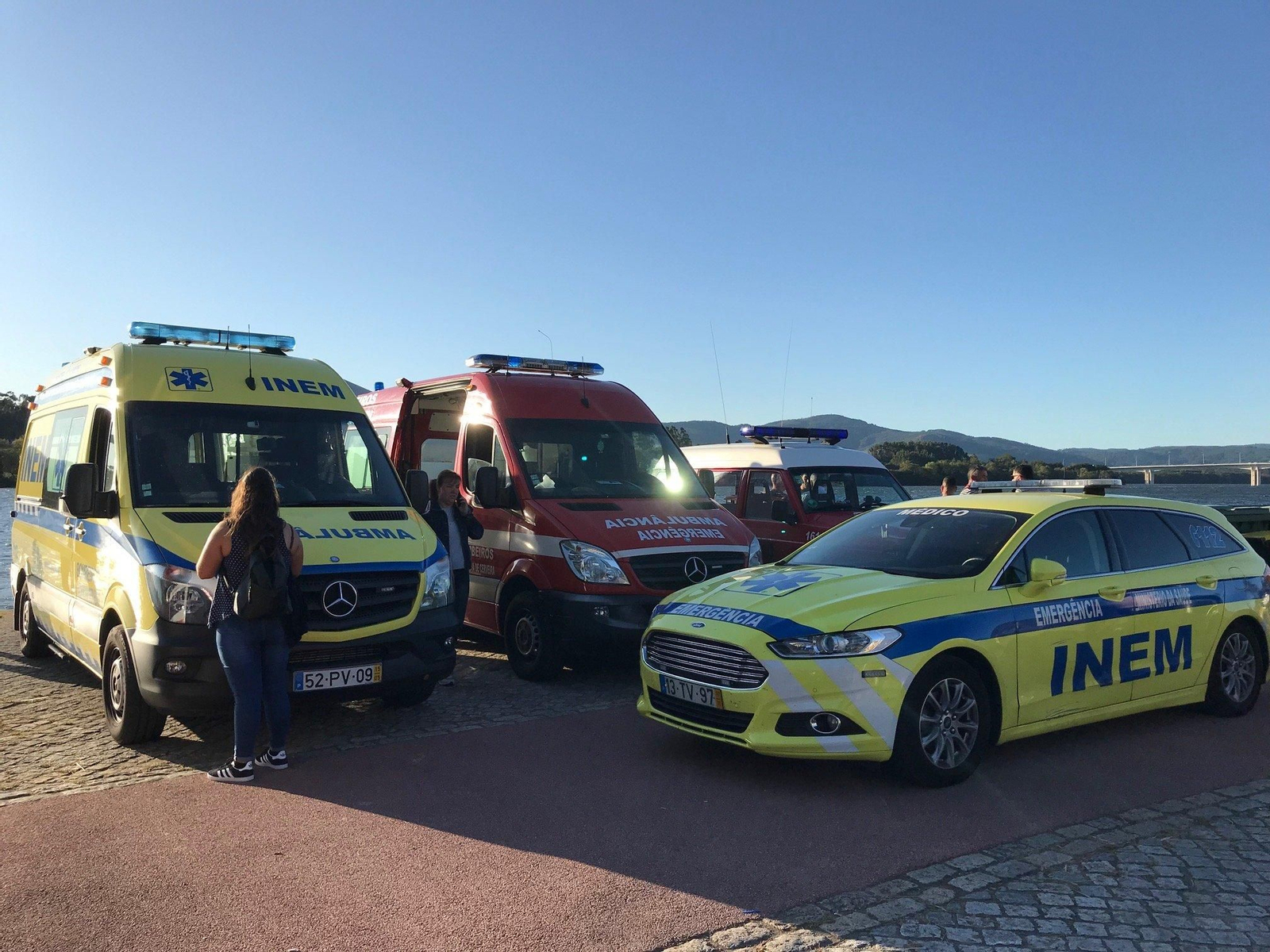 El operativo de búsqueda en el río Miño