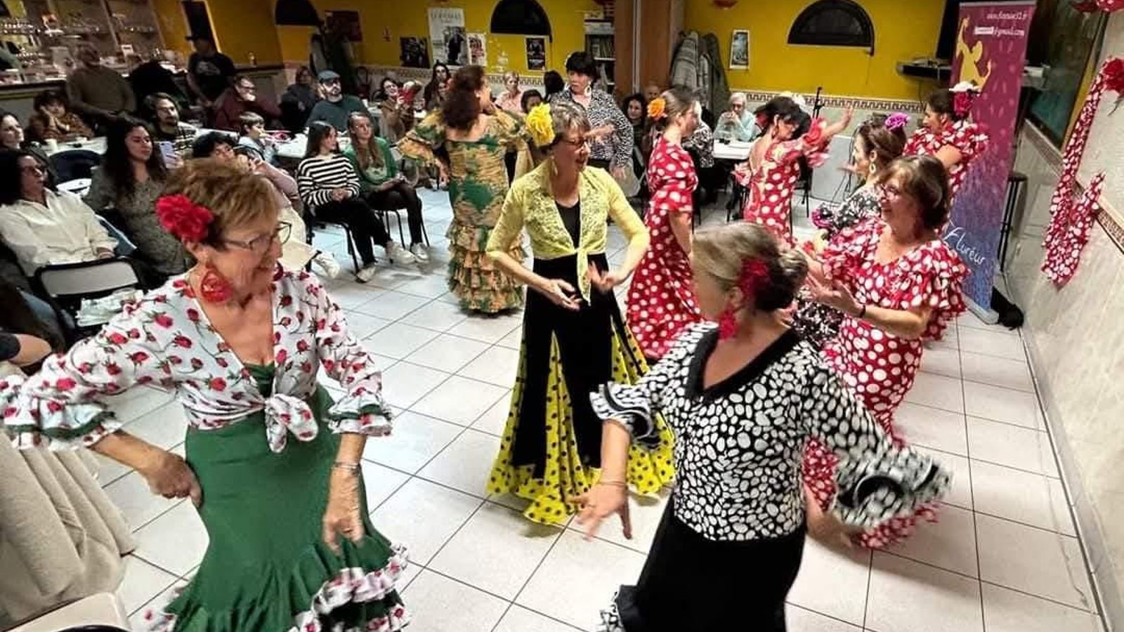 El Grupo Florear durante su actuación.