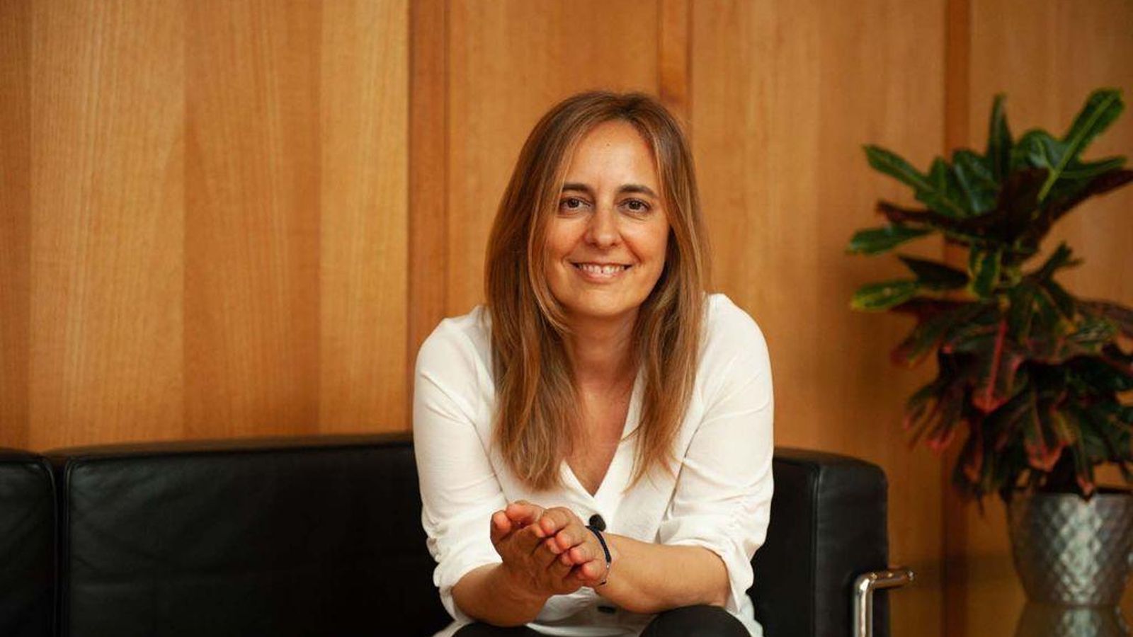 La vicerrectora Maribel Doval.