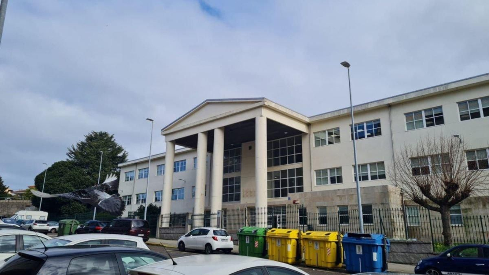 El IES do Castro, uno de los institutos de referencia en el centro de Vigo.