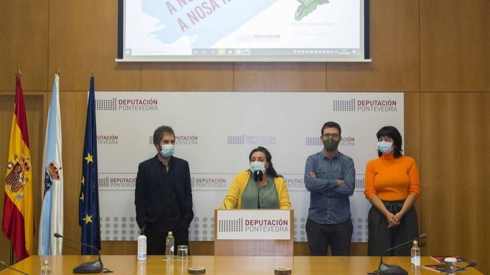 A Deputación presentou a programación das Letras.