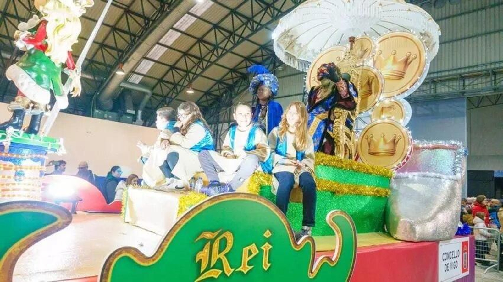 Galería | La Cabalgata de Reyes de Vigo en el Ifevi