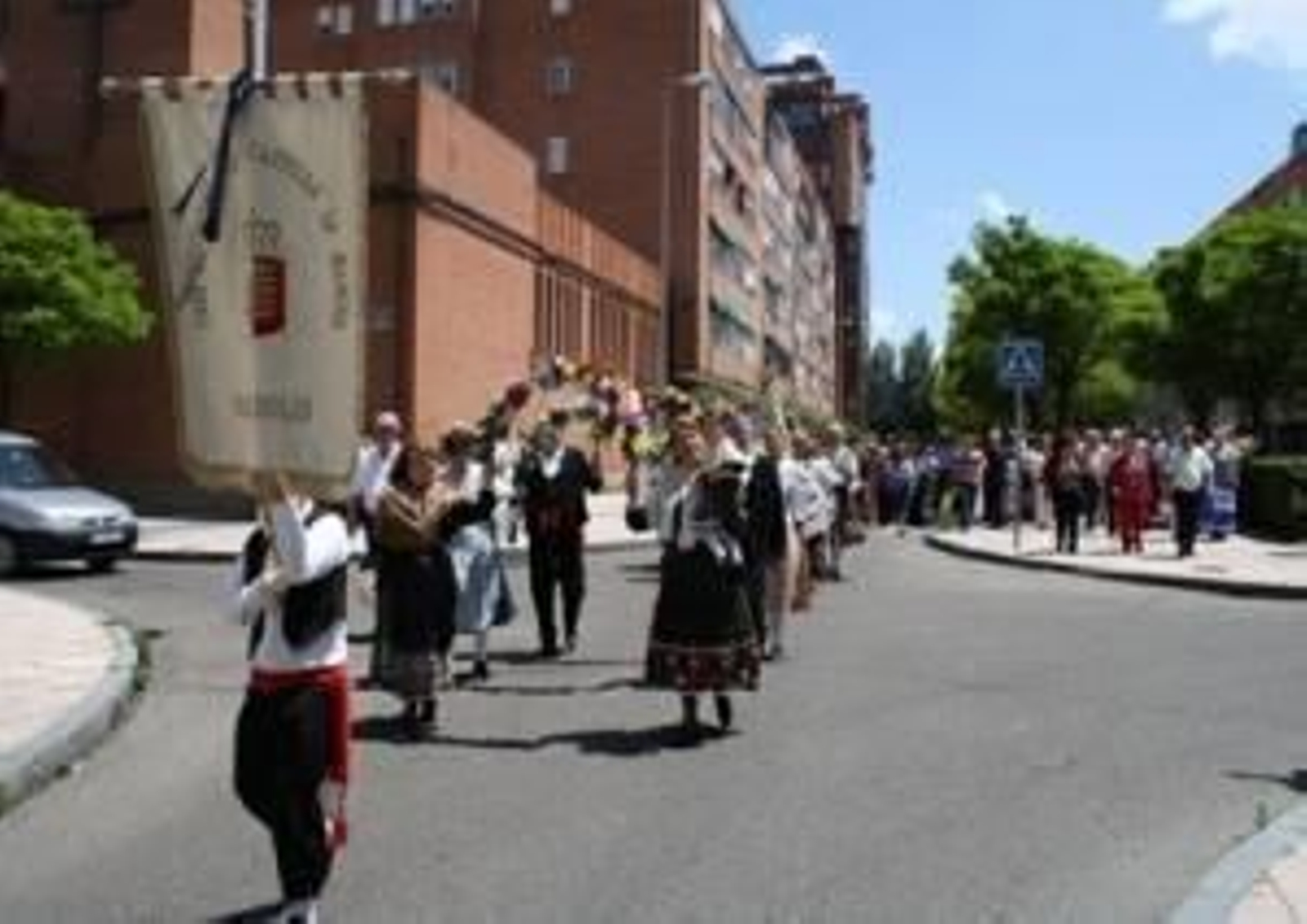 Imagen de la procesión celebrada en Valladolid.
