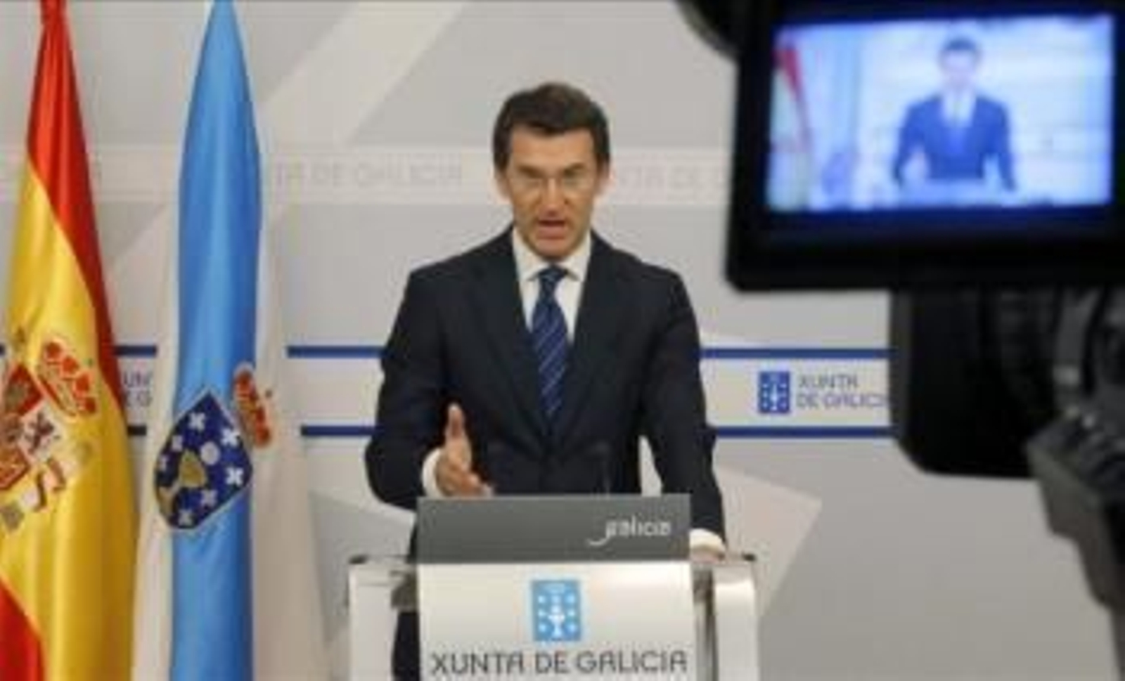 El jefe del Ejecutivo gallego, Alberto Núñez Feijóo.