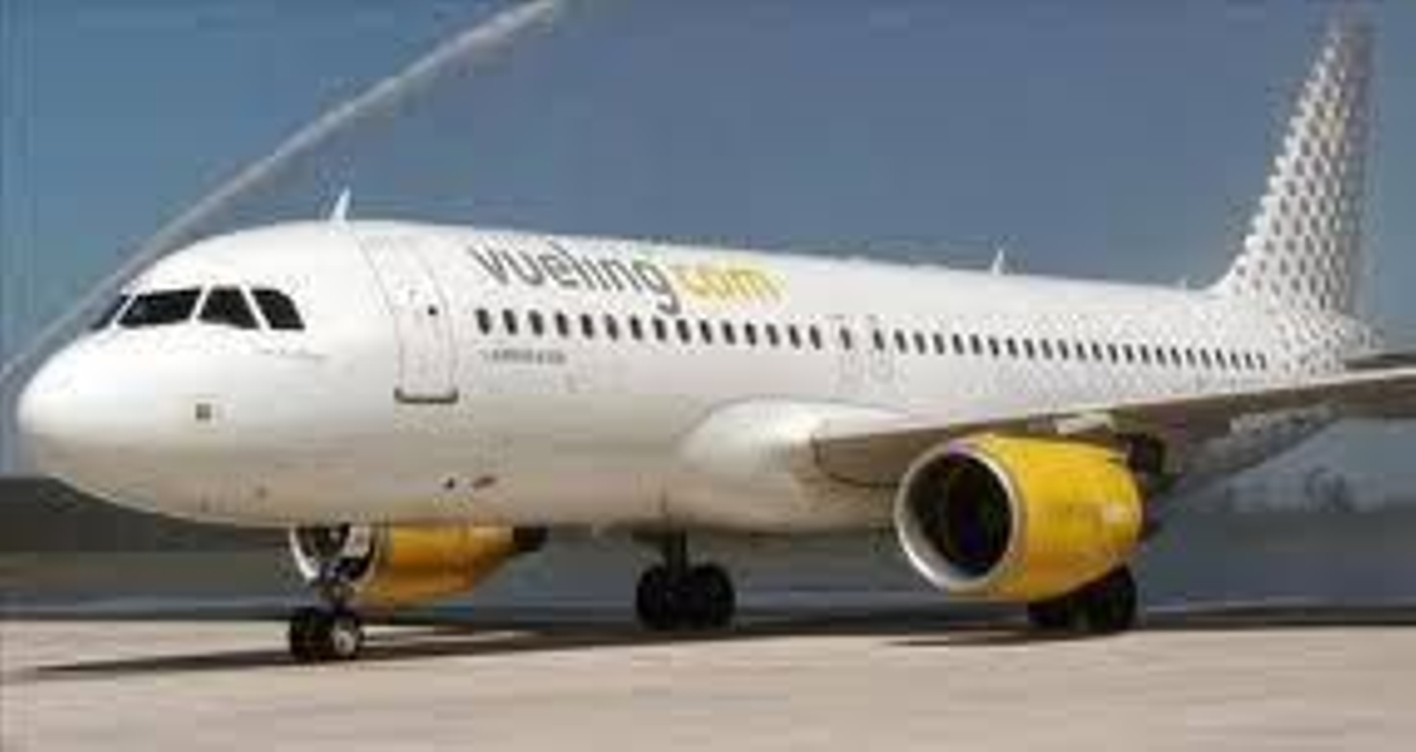Un avión de la compañía Vueling.