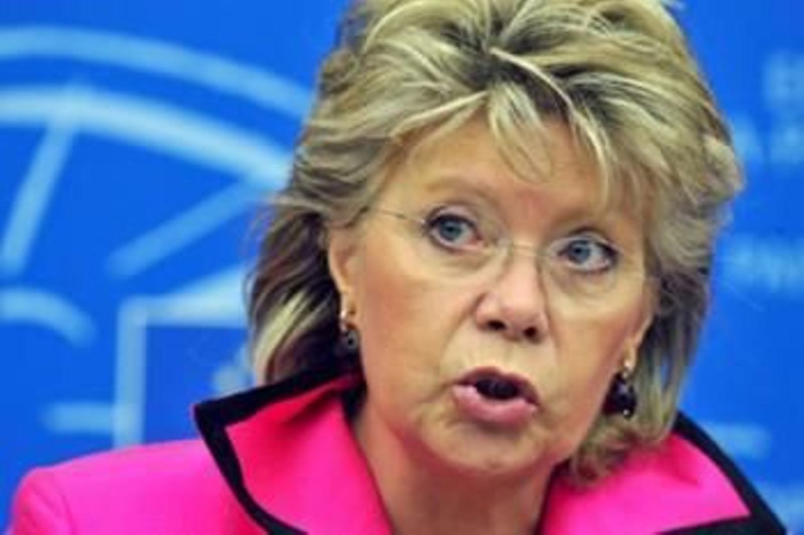 La vicepresidenta de la Comisión y responsable de Justicia, Viviane Reding