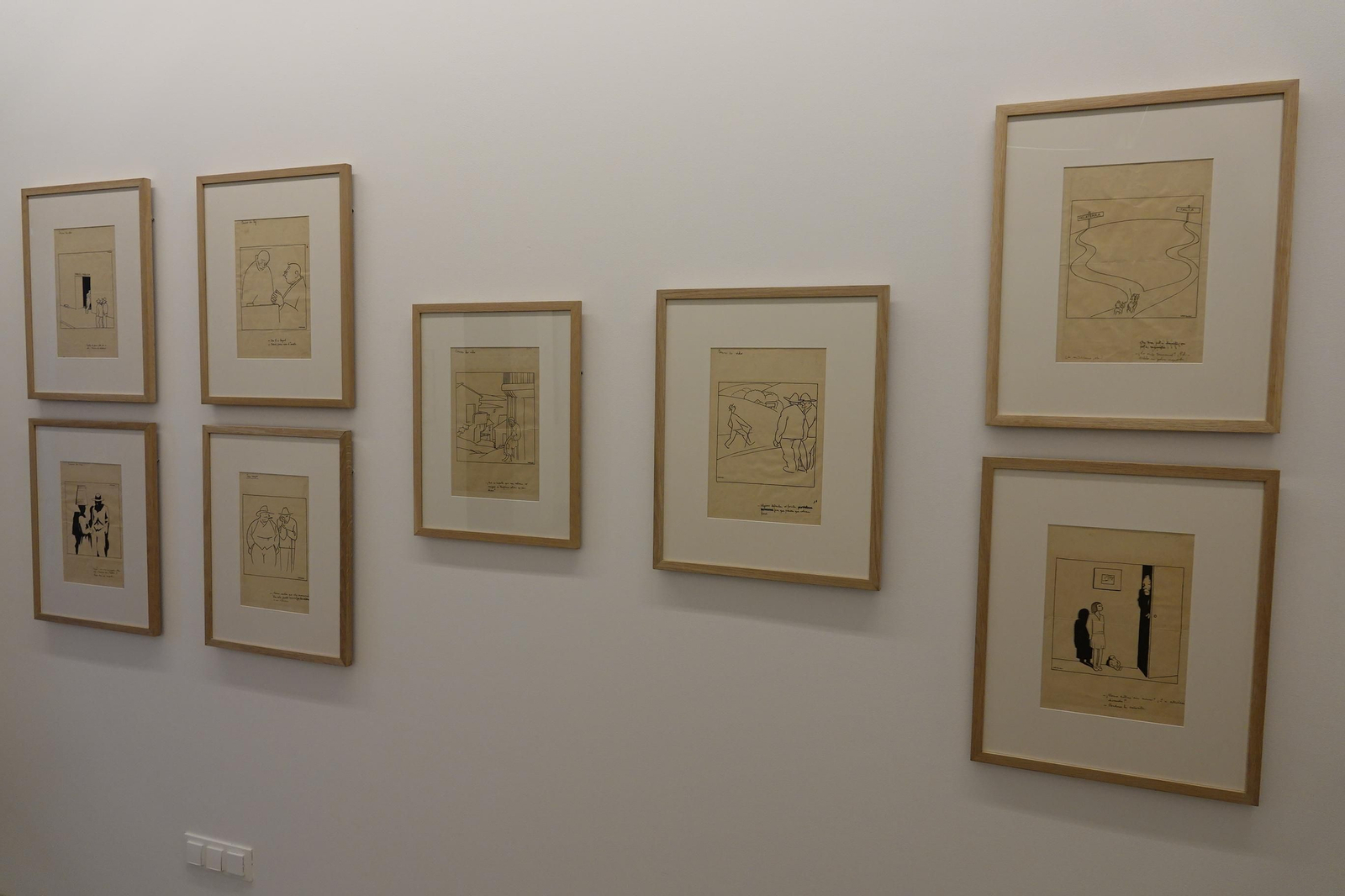 Presentación en la Pinacoteca de "Nos vieiros da arte galega", sobre a colección municipal de Francisco Fernández del Riego.