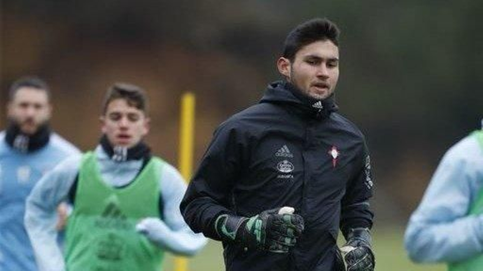 Fran Vieites regresa hoy a la portería del Celta B para medirse al Castilla en Barreiro.