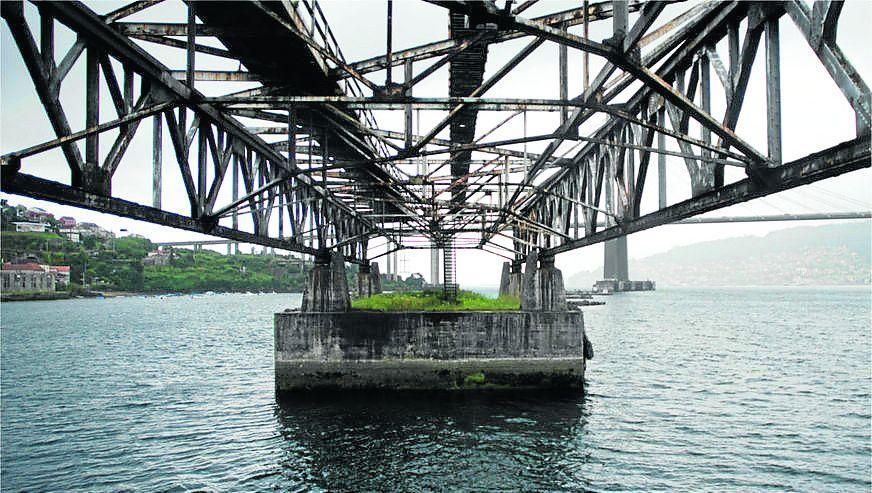 Imagen del cargadero Coto Wagner, en Redondela // Laura Iturralde