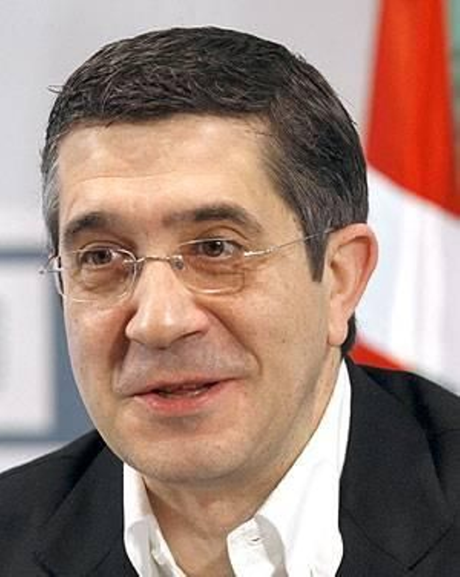 Patxi López, lehendakari vasco.