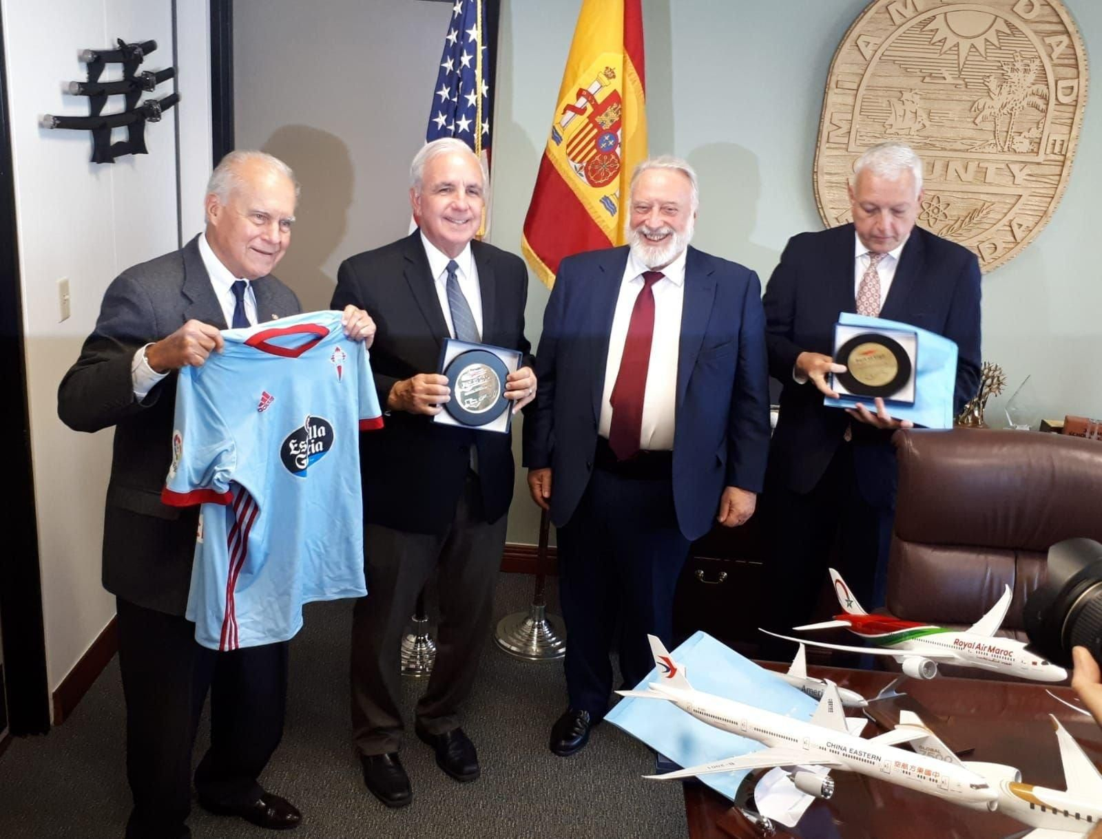 La camiseta del Celta hace las Américas.