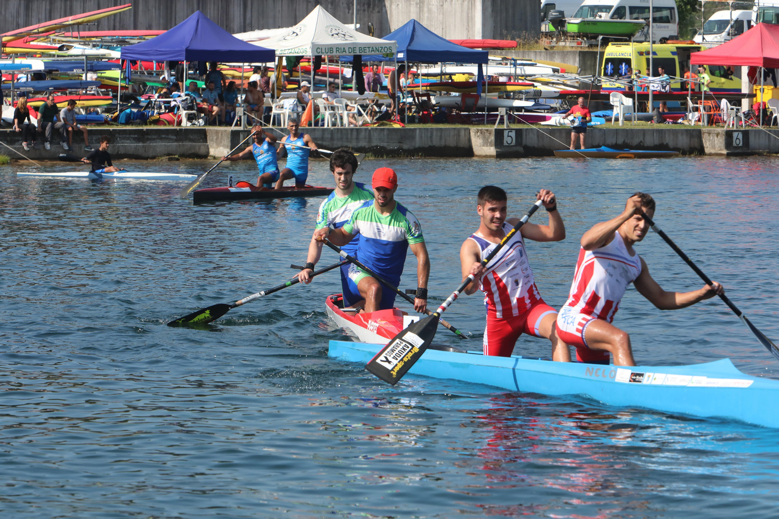 El Kayak Tudense marcha en la tercera posición en la general.