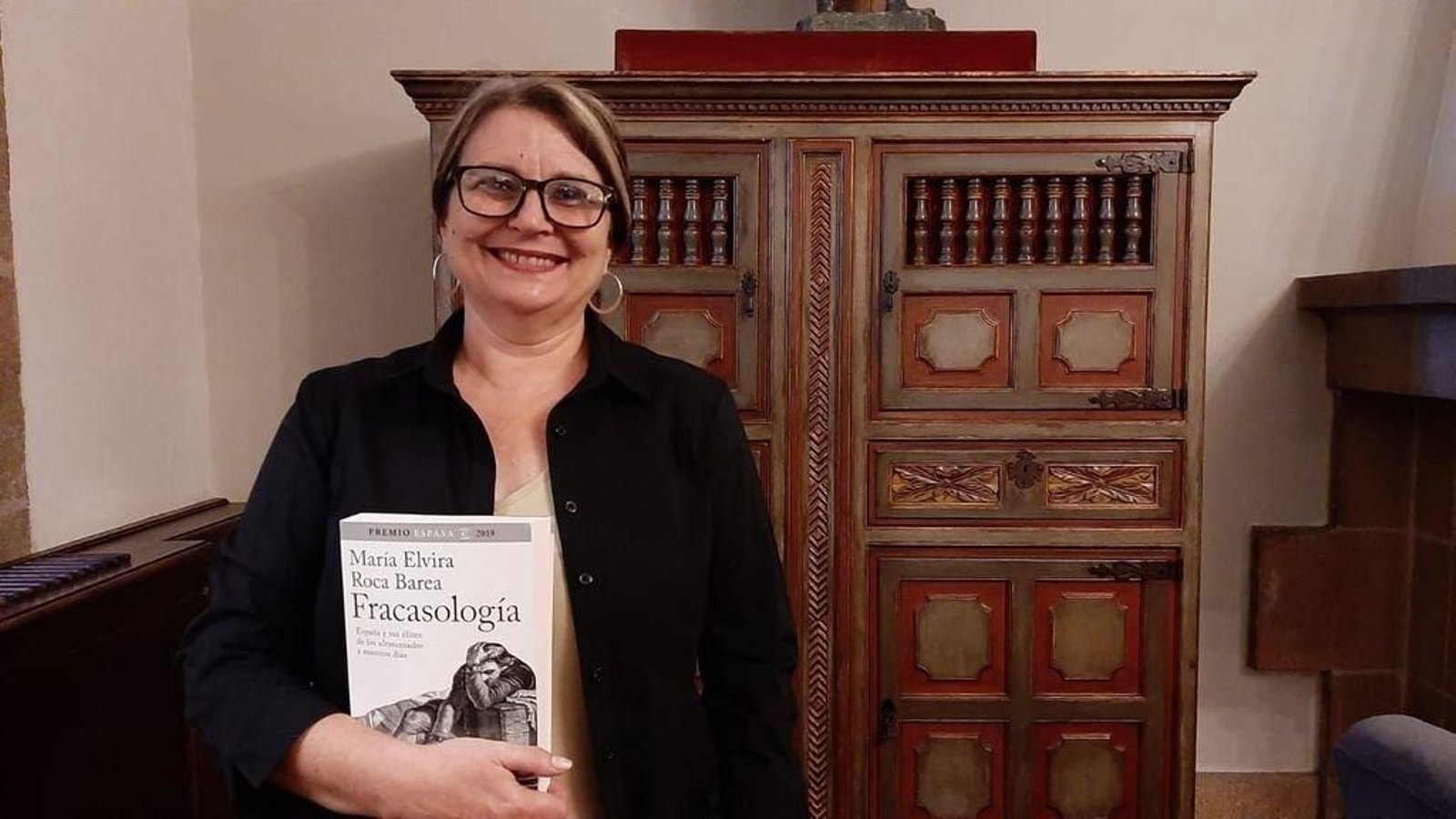 Elvira Roca Barea vino con “Fracasología”, su último libro bajo el brazo.