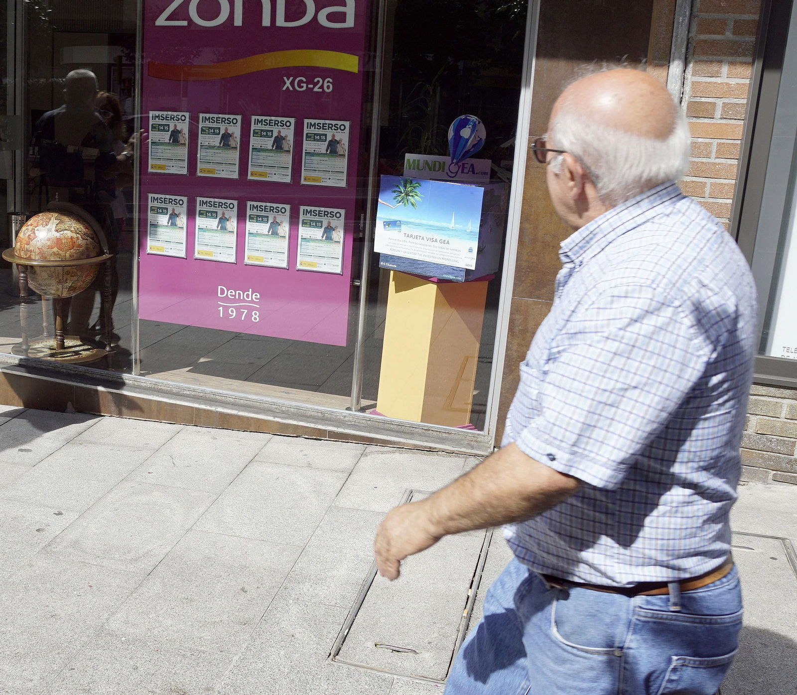 Una agencia de la ciudad con autorización para la venta de vacaciones del Imserso