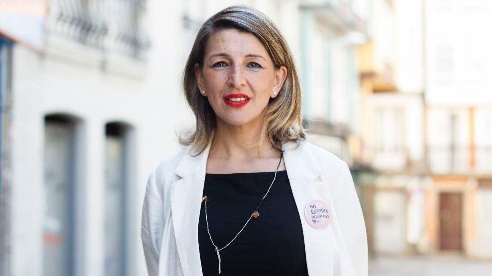 Yolanda Díaz, de Podemos.