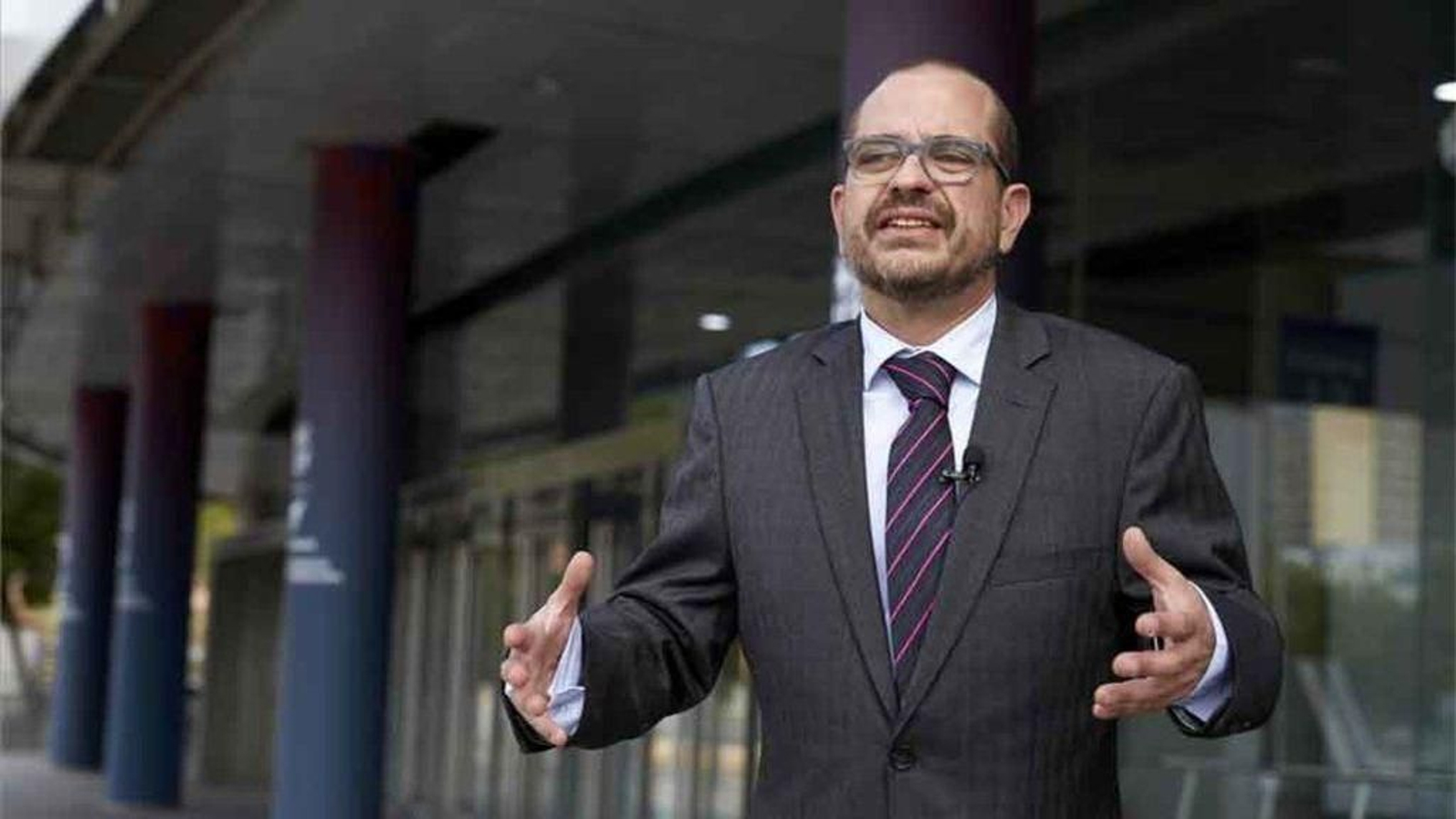 El precandidato Jordi Farré.