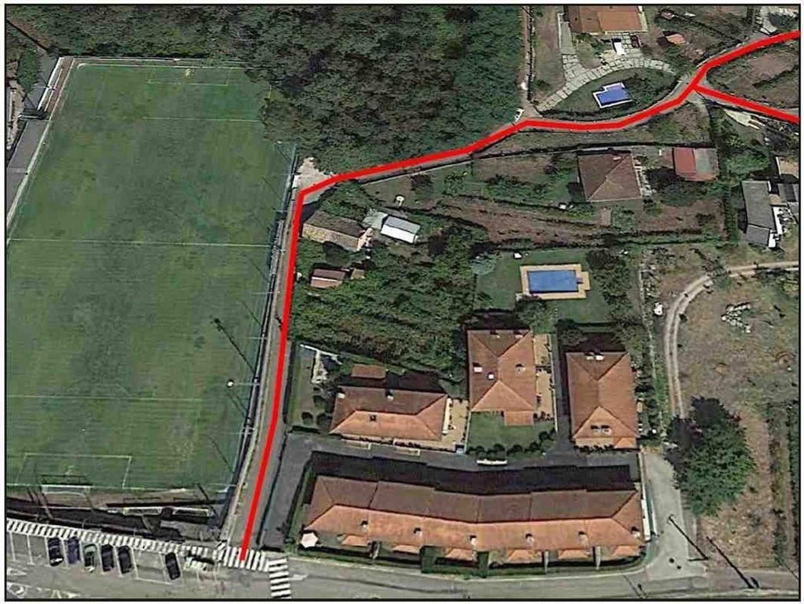 Tramo en el que se llevará a cabo la renovación.