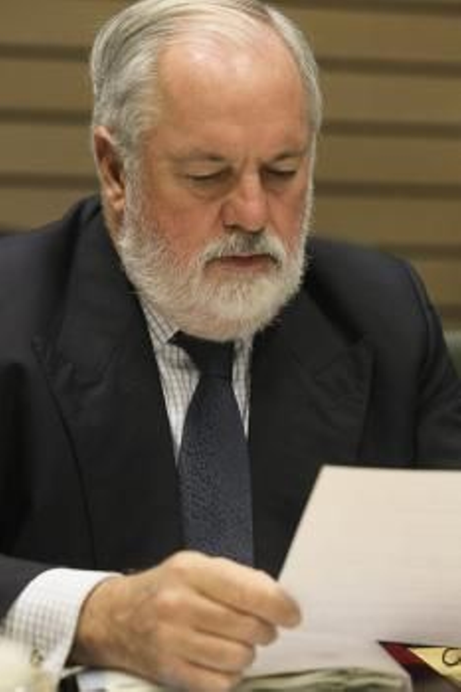 El ministro español de Agricultura y Pesca, Miguel Arias Cañete