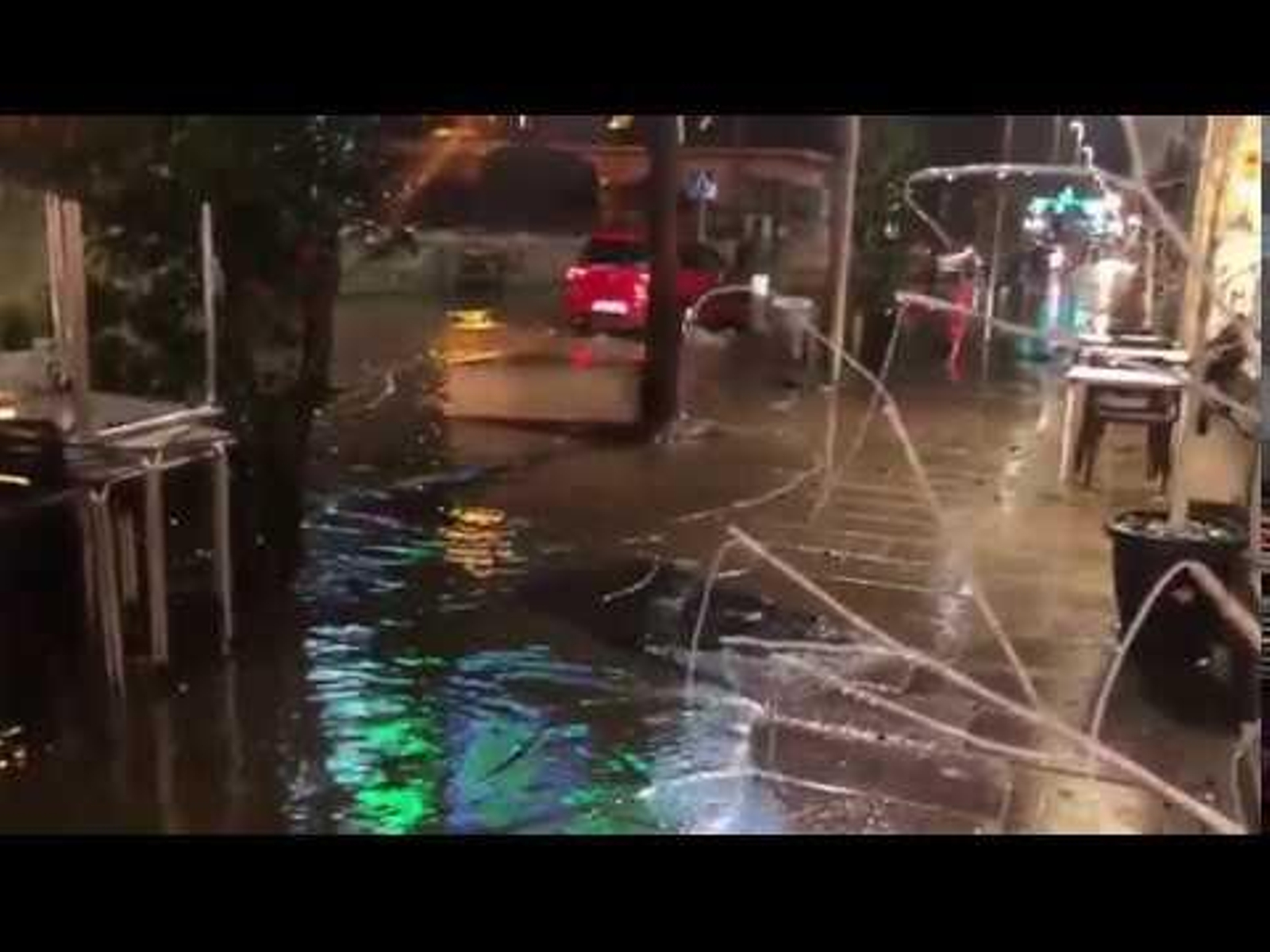 Los efectos de la borrasca Elsa en Sabarís