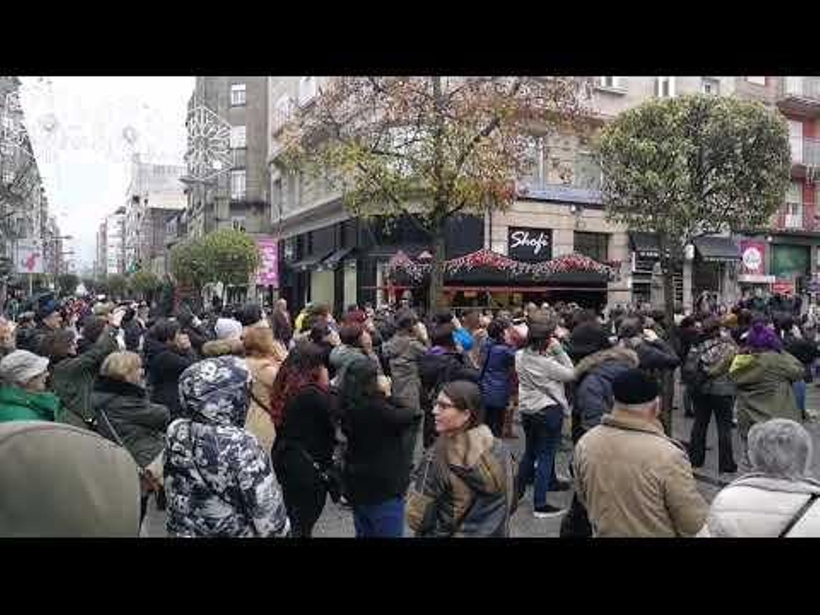 El canto feminista “El violador eres tú” llega a Vigo