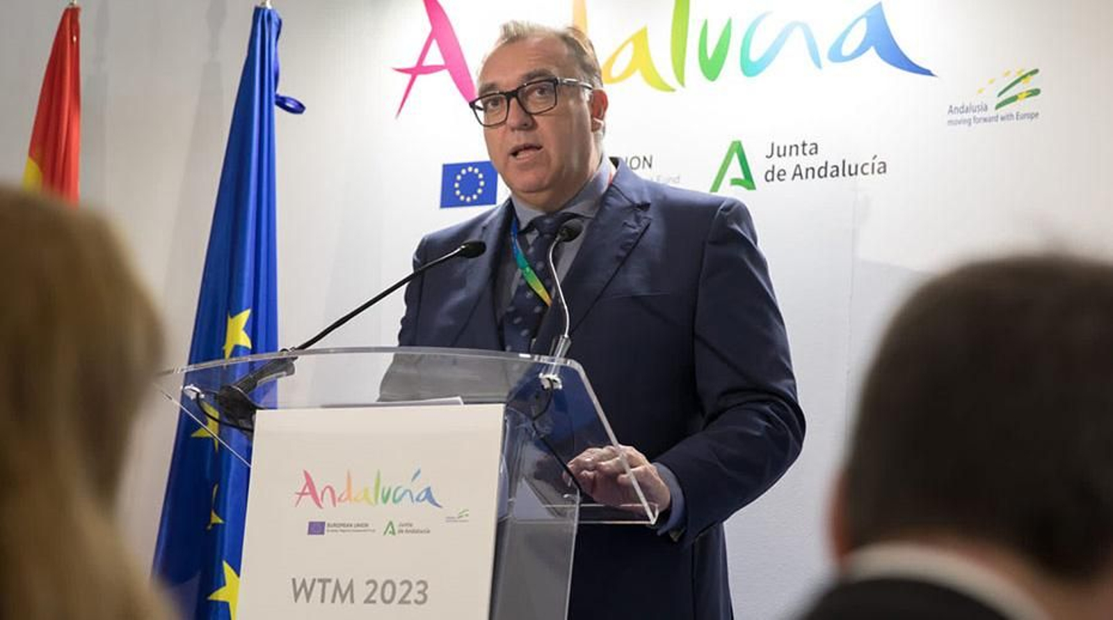 Arturo Bernal informa en Londres de las acciones desarrolladas durante la World Travel Market