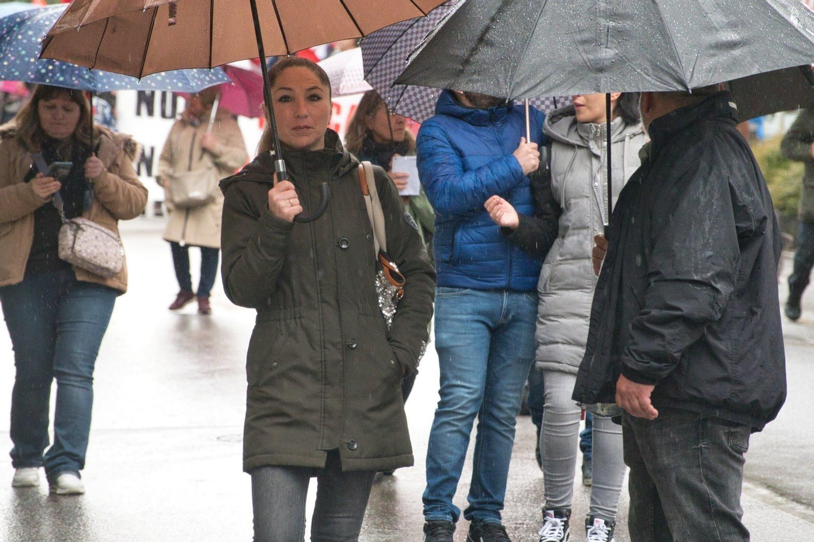 Manifestación de la CUT.