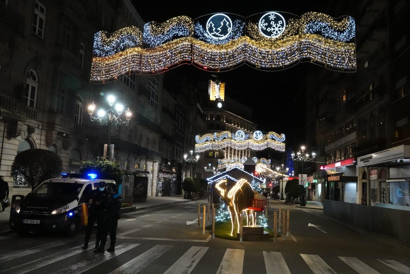 Encendido de las luces de la Navidad en Vigo // Vicente