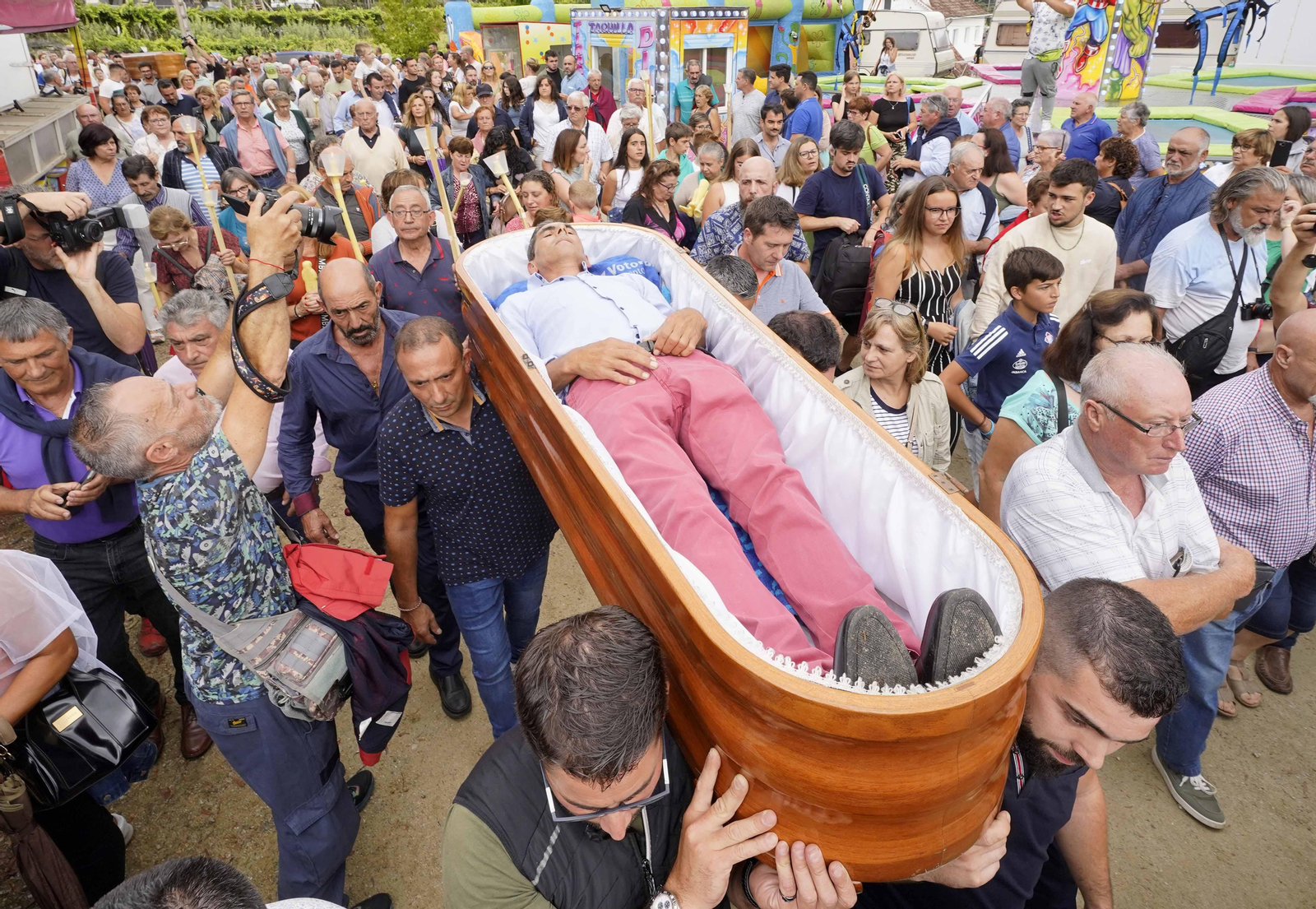 Procesión de Santa Marta de Ribarteme.