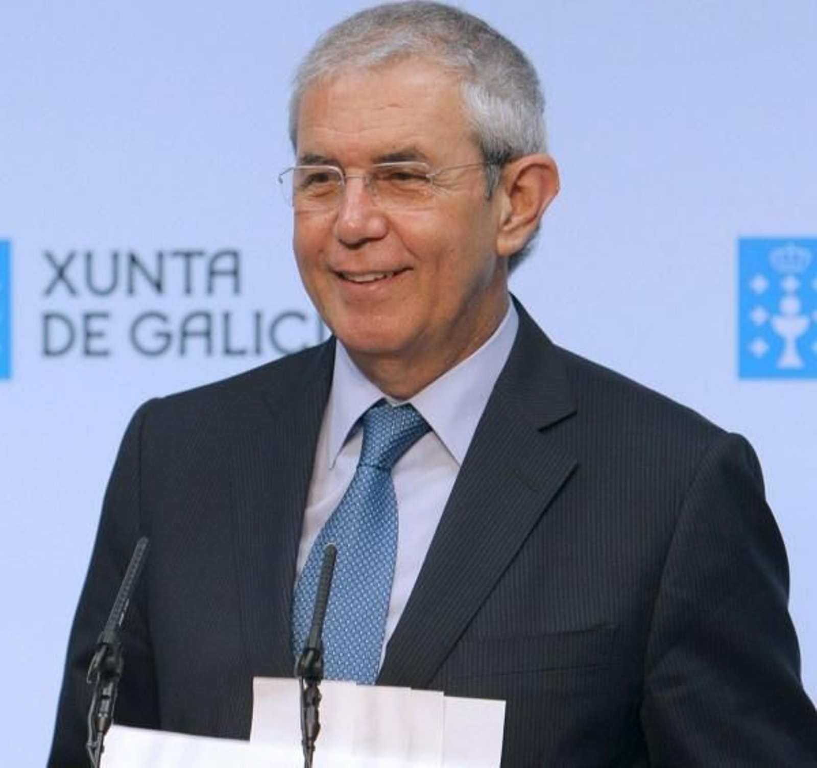 Touriño, tras la reunión del Consello. (Foto: EFE)