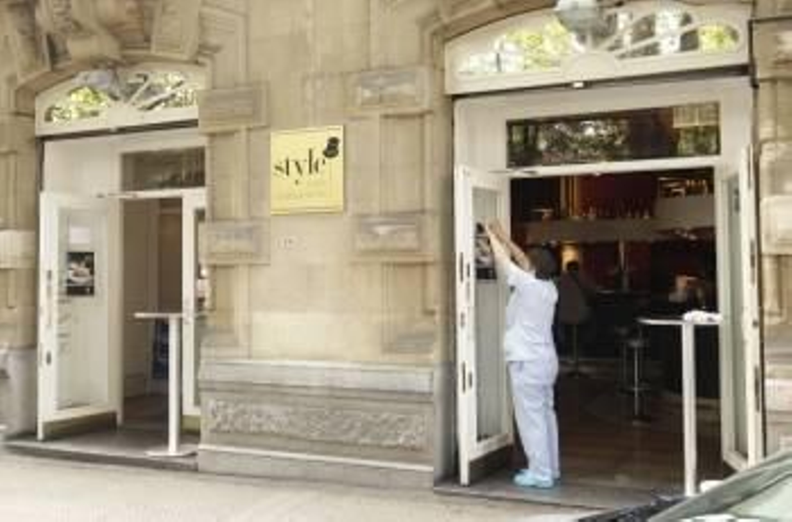 La polémica cafetería bilbaína. (Foto: ALFREDO ALCAI)