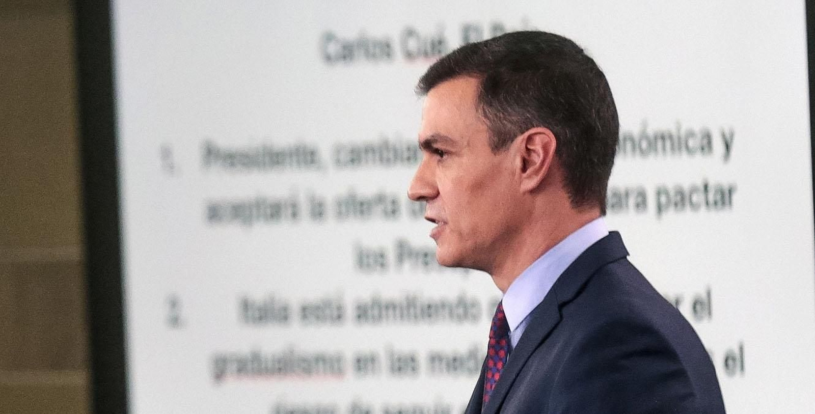 Foto de Archivo del presidente del Gobierno, Pedro Sánchez. EFE/Pool Moncloa/José María Cuadrado