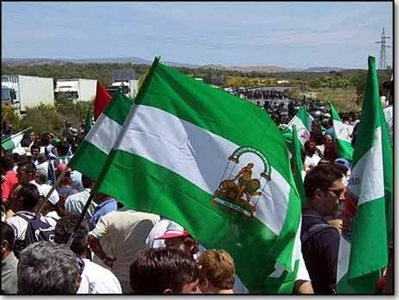 Imagen de archivo de una manifestación contra el racismo.