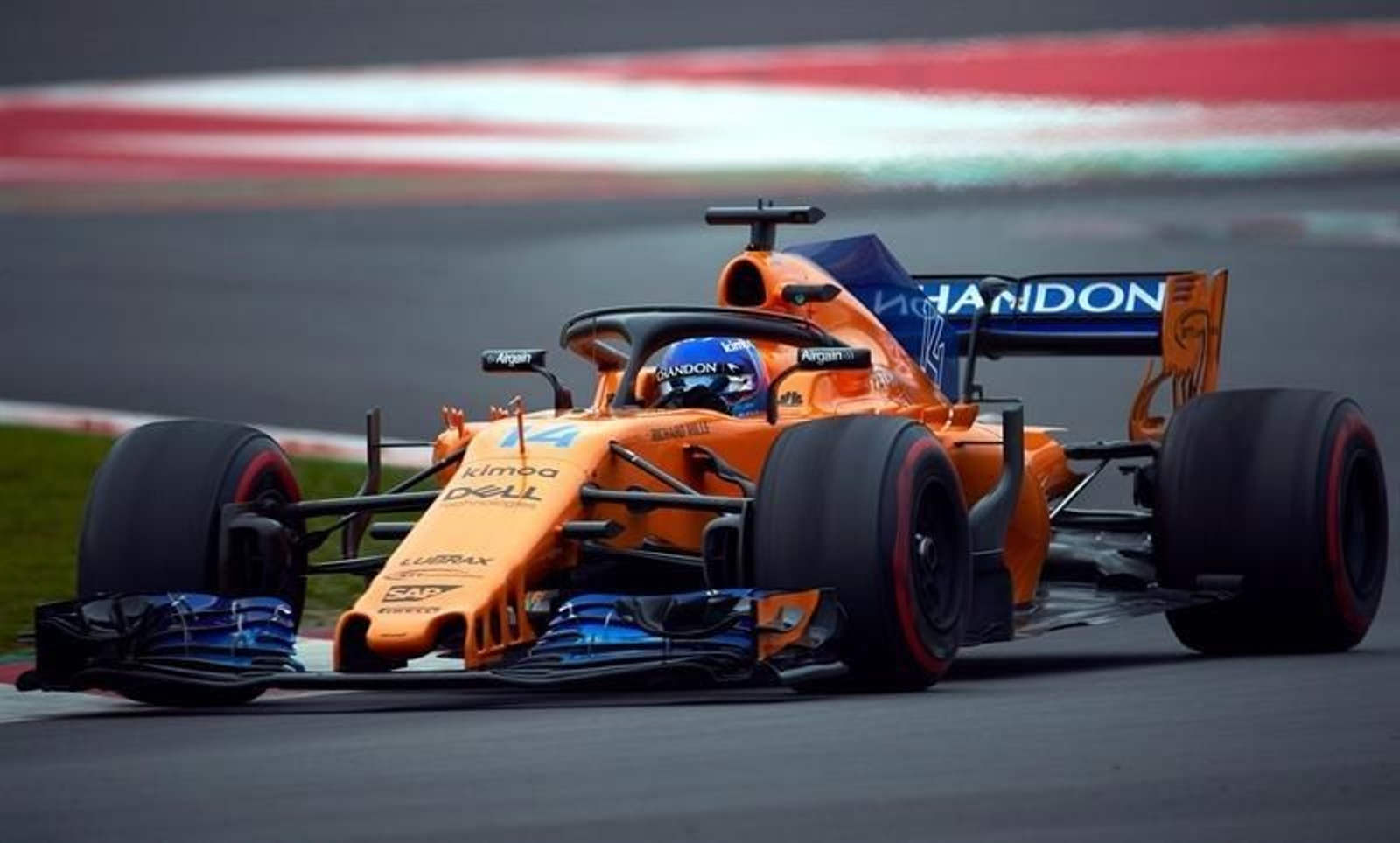 El piloto español de McLaren, Fernando Alonso