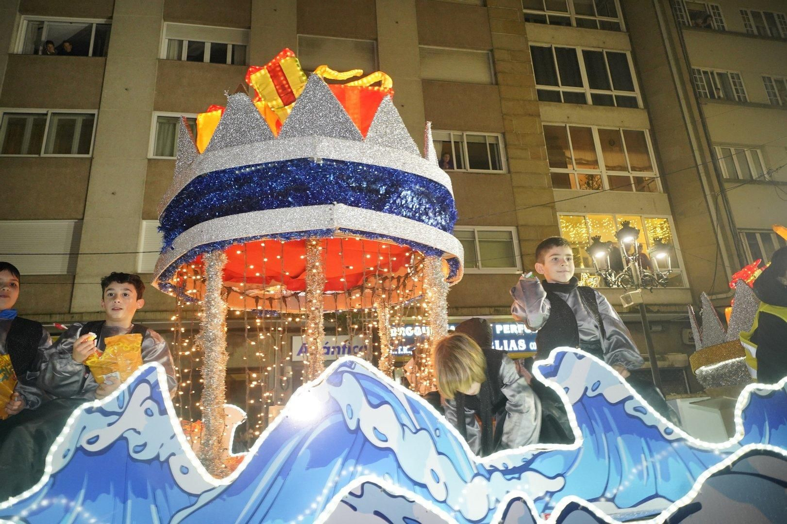 La Cabalgata de los Reyes en Vigo 2024.
