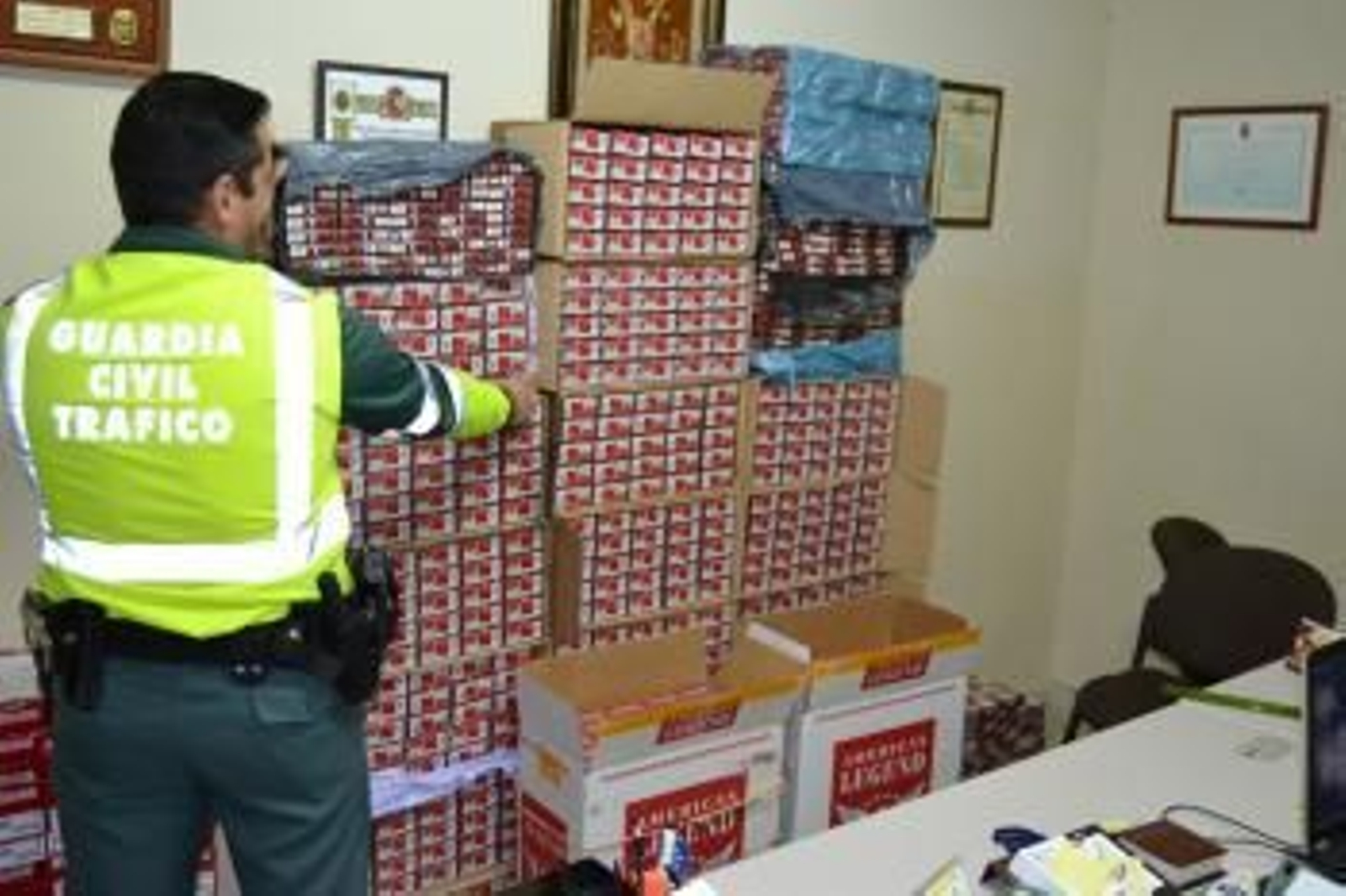 Detenido por contrabando de tabaco en Utrera