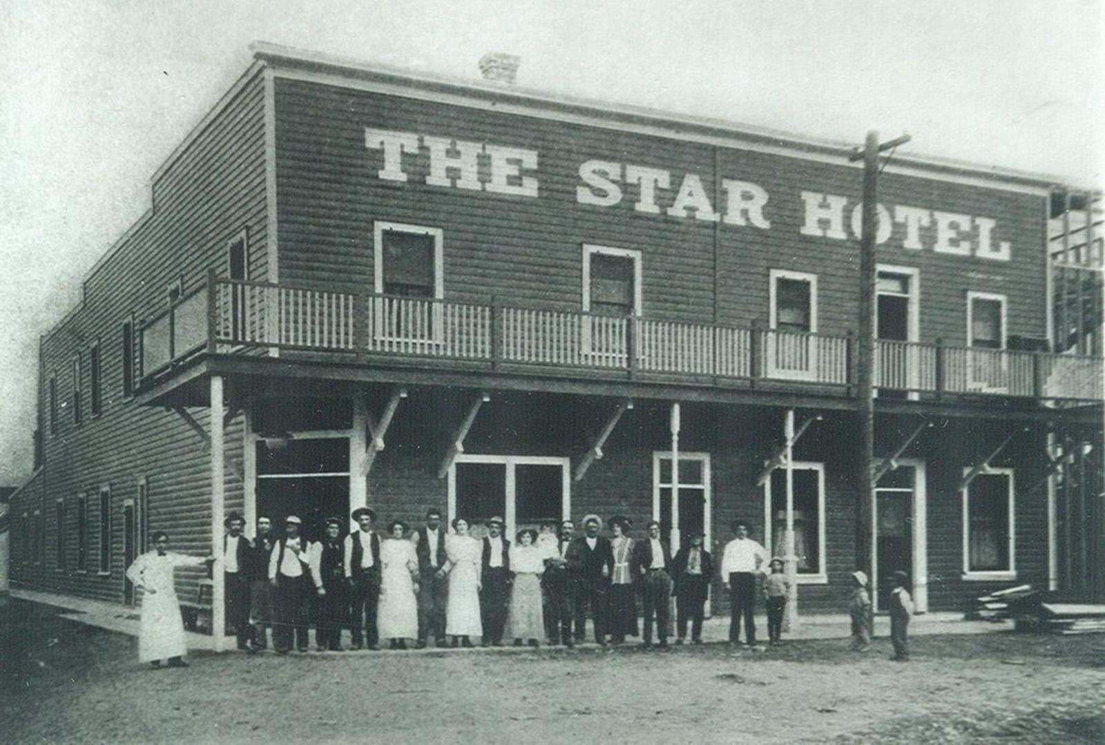 El Hotel Star de Elko en Nevada, fundado y gestionado por vascos en EEUU, en el año 1918.