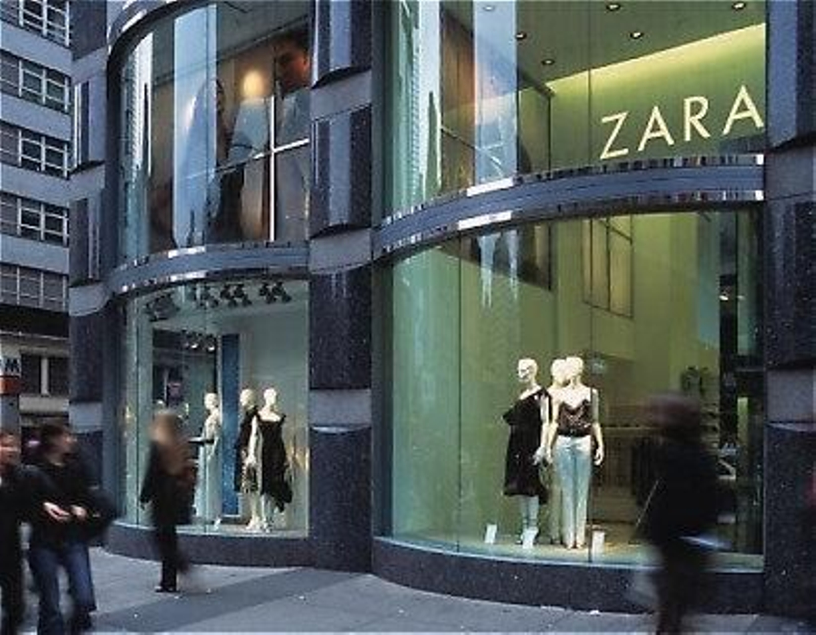 Una tienda de Zara, perteneciente al grupo Inditex.