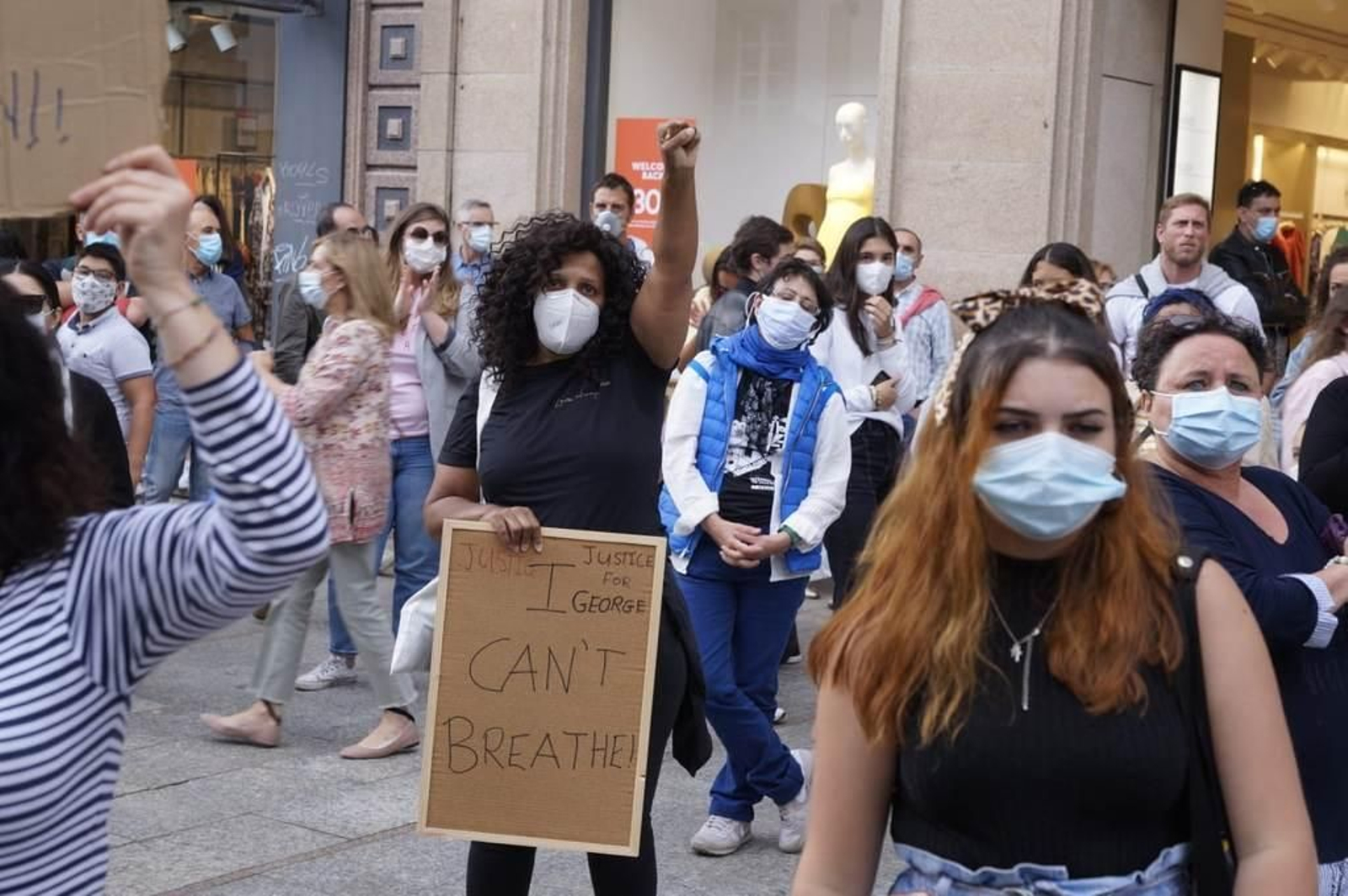 Concentraciones Black Lives Matter en Vigo 7