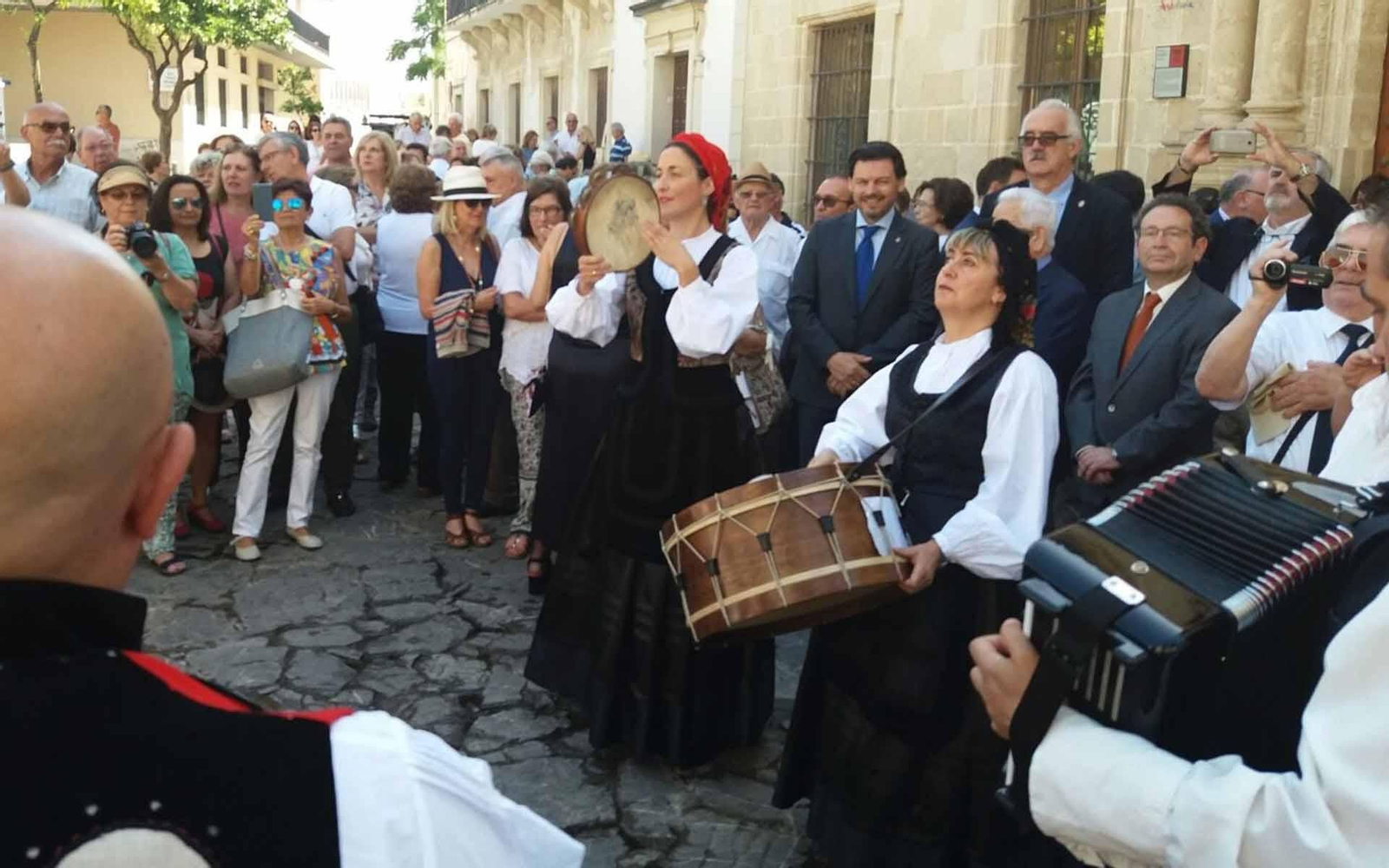 Foto de archivo de la VIII Xuntanza de Centros Gallegos en Andalucía, Ceuta y Extremadura, celebrada en El Puerto de Santa María