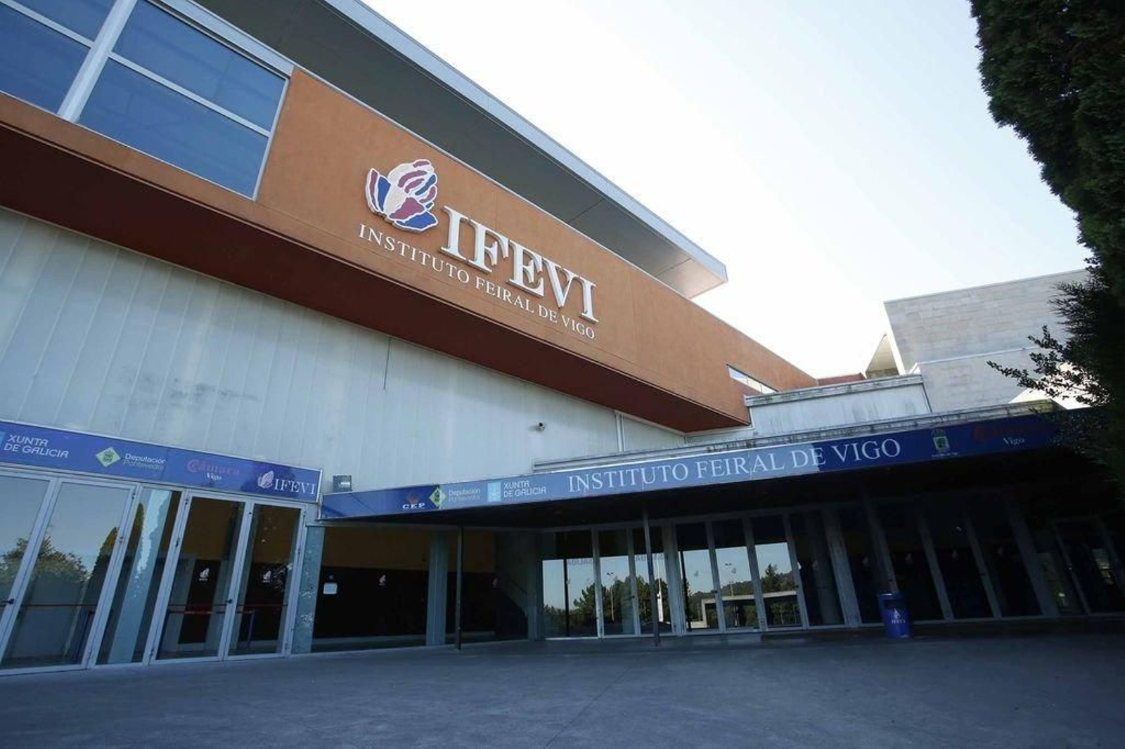 El recinto ferial vigués de Ifevi
