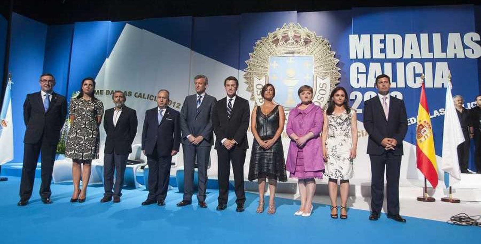 Imagen de archivo de la entrega de las Medallas de Galicia.