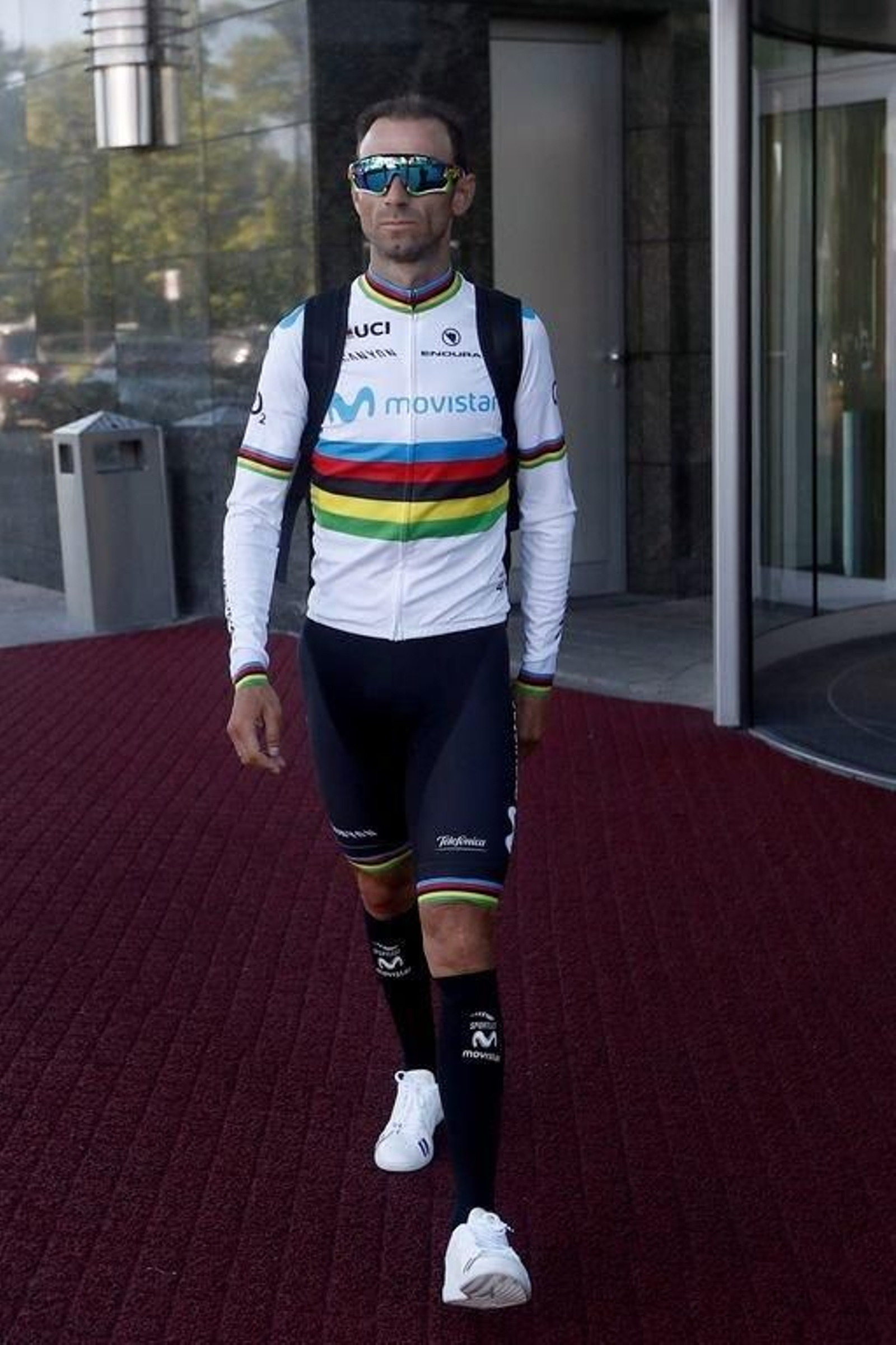 Valverde, ayer en Bruselas.