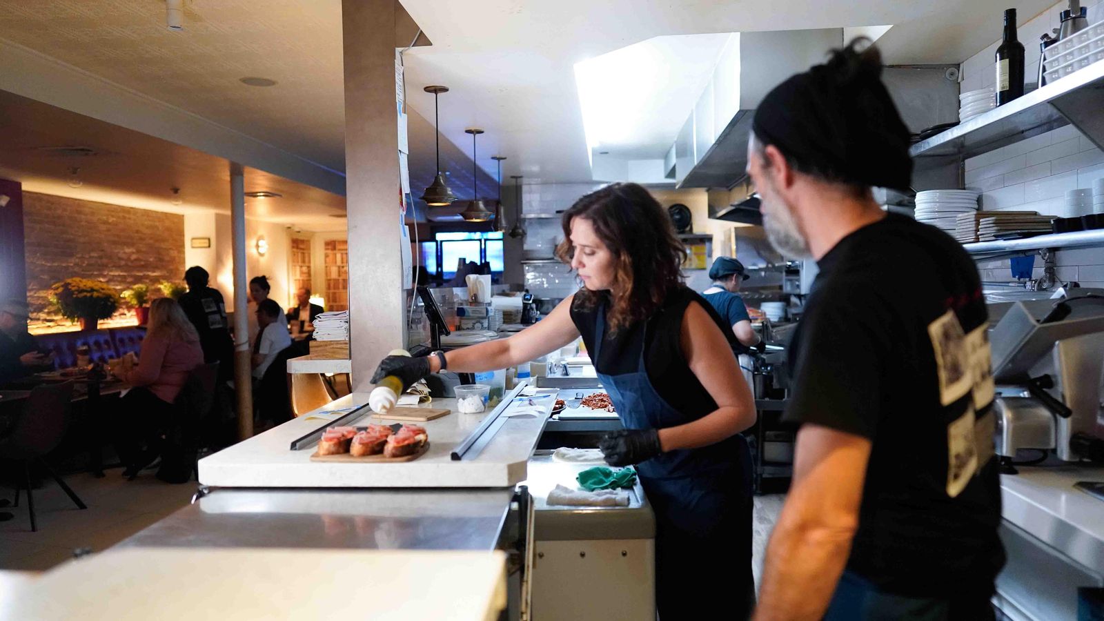 Isabel Díaz Ayuso en La Nacional de Nueva York