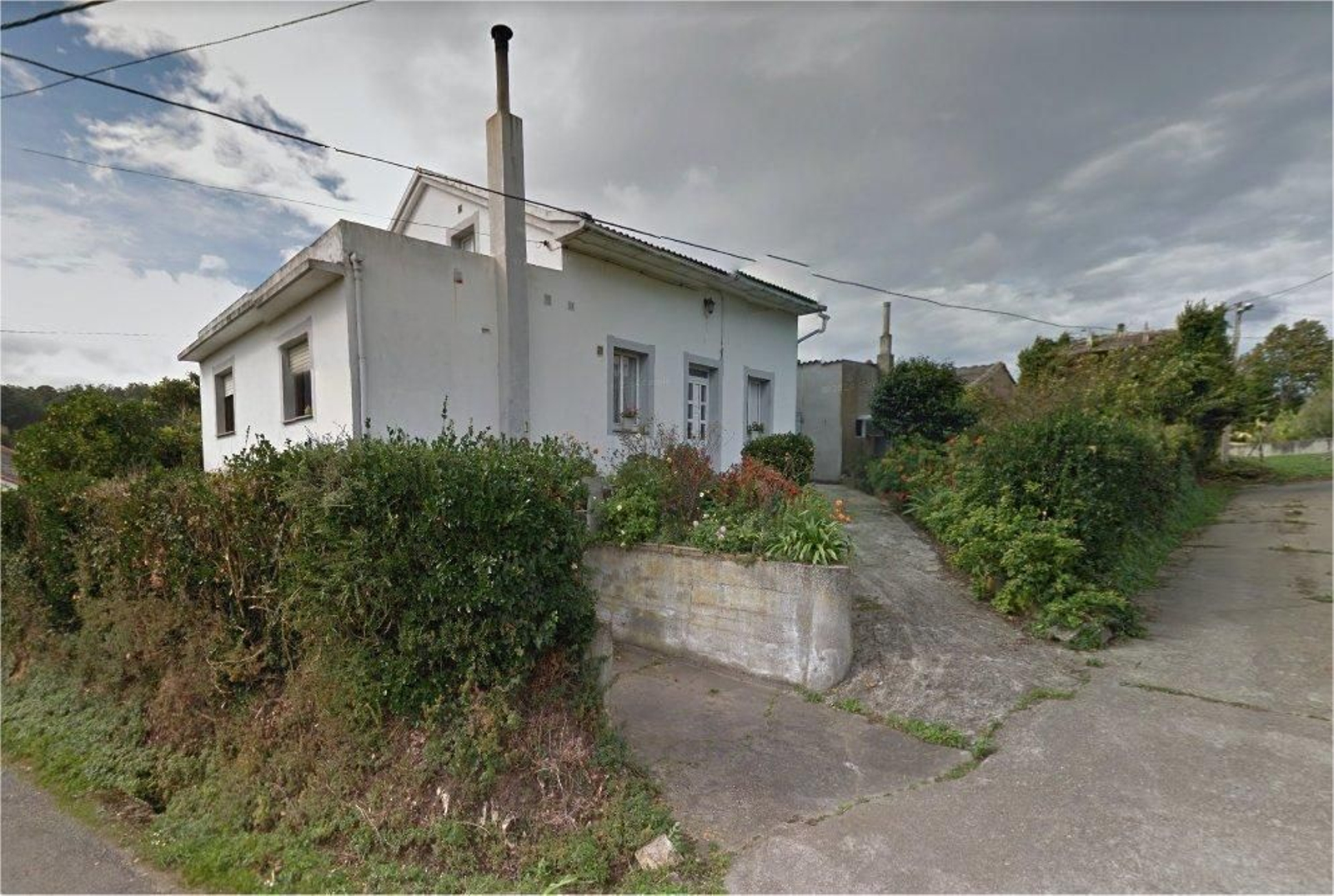 Inmediaciones del lugar donde fue mordida la víctima, en la parroquia de Vilaronte, en Foz.