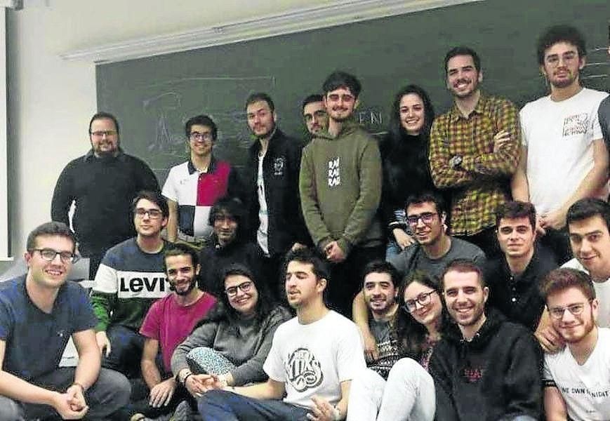 Iintegrantes de la Rama de Estudiantes del IEEE de la UVigo.