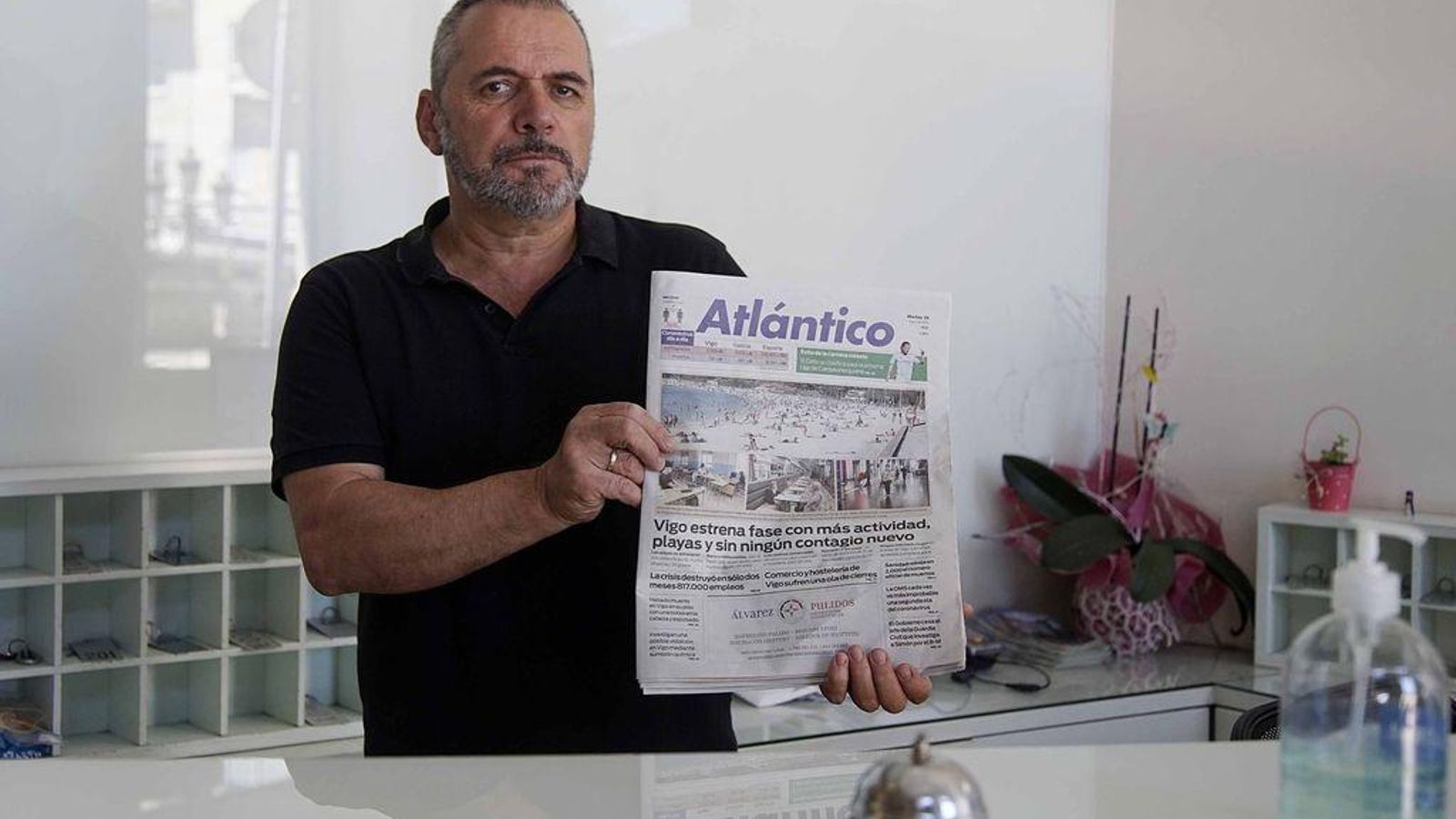 Benito Sanz Rodríguez, de hotel Lino.