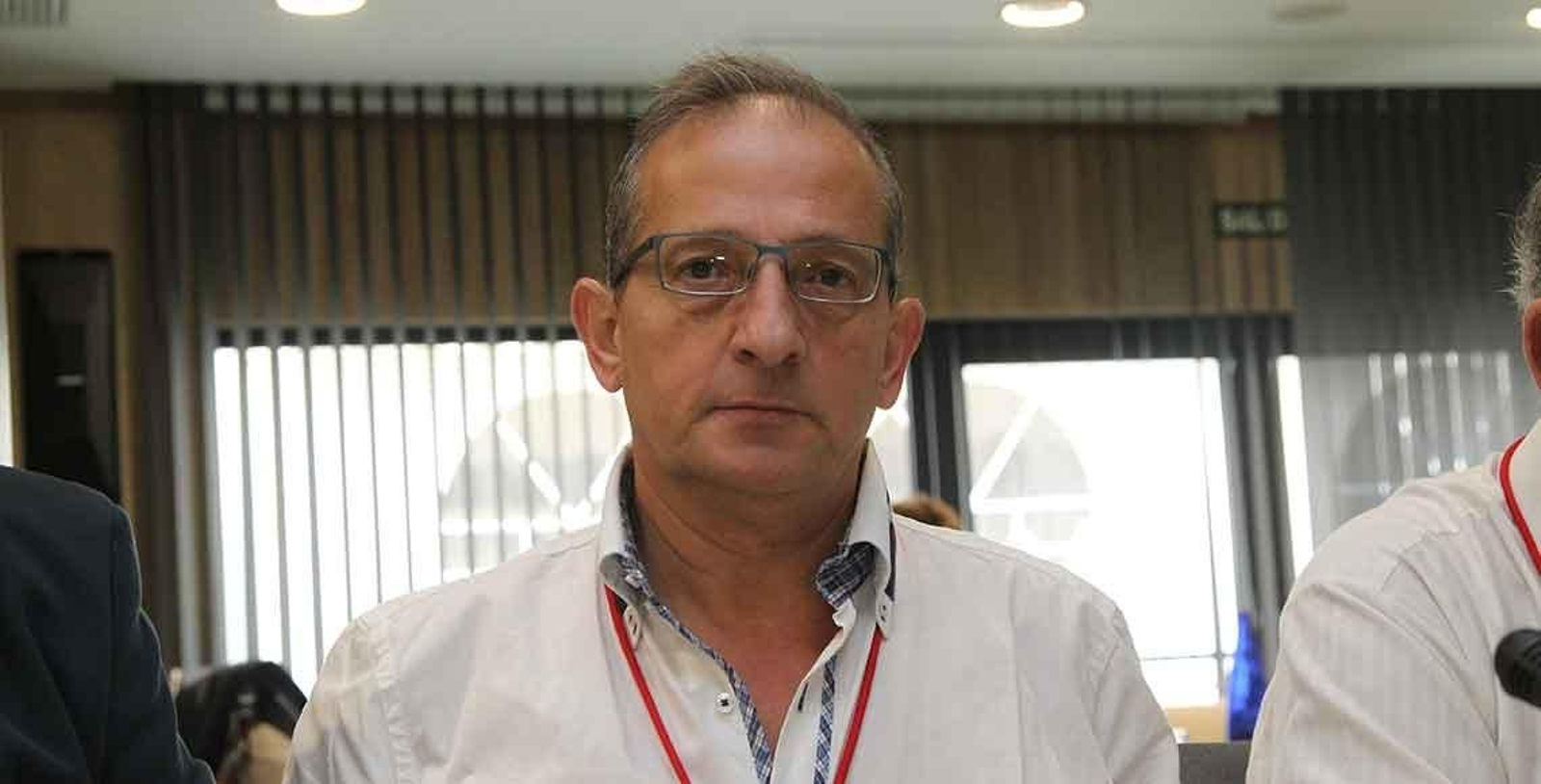 José María Gómez, durante un Pleno del Consejo General de la Ciudadanía Española en el Exterior.