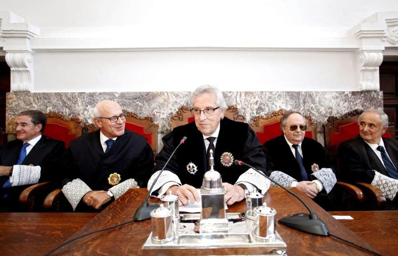 Miguel Ángel Cadenas, presidiendo la apertura del año judicial, en octubre de 2018.