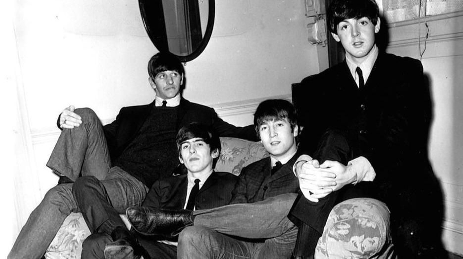 Ringo Starr, George Harrison, John Lennon y Paul McCartney, componentes de los Beatles.